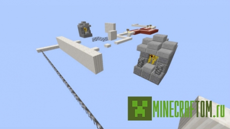 Карта Unique Impact’s Obstacle Course для Майнкрафт Карта Unique Impact’s Obstacle Course для Майнкрафт