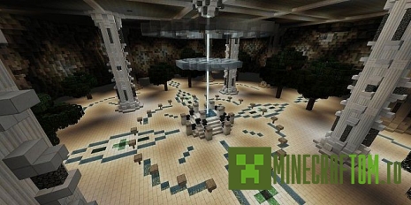 Интересная карта Atlantis - The Lost Empire Minecraft