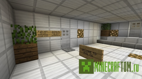 Карта Escape The Lab для Майнкрафт