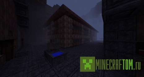 Silent Hill карта для Майнкрафт