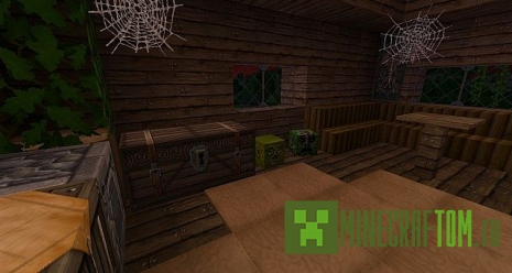 Карта Survival House для Майнкрафт