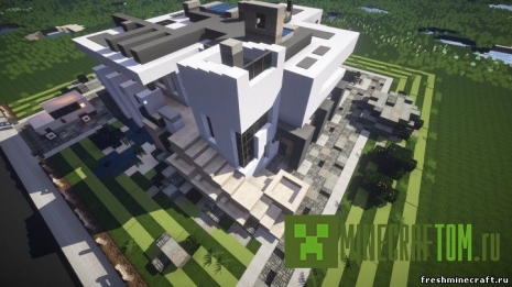 Карта Phased Modern House для Minecraft