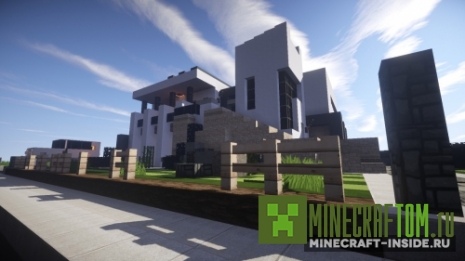 Карта Phased Modern House для Minecraft