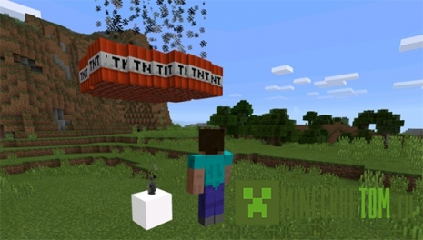 Мод God of Tnt для Minecraft Pe Мод God of Tnt для Minecraft Pe