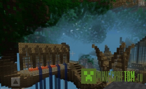 Карта Avatar Hometree Minecraft PE Карта Avatar Hometree Minecraft PE