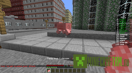 Плагин Mob Health для Minecraft 1.8