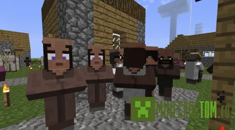 Текстуры Better Villagers для 1.7.2