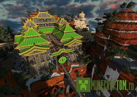 Карта Earth Kingdom Grand Market для Minecraft