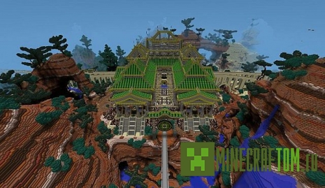 Карта Earth Kingdom Grand Market для Minecraft