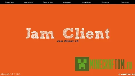 Чит клиент Jam Hacked Client для Minecraft Чит клиент Jam Hacked Client для Minecraft