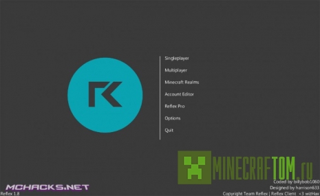Чит клиент Reflex Hacked Client для Minecraft 1.8.x Чит клиент Reflex Hacked Client для Minecraft 1.8.x