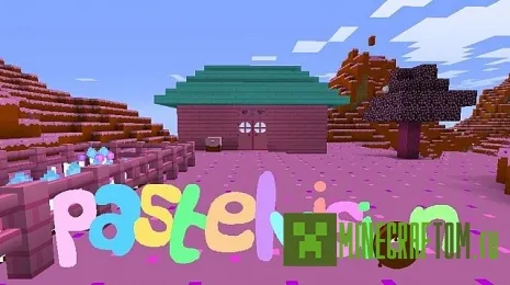 Pastelvision Texture Pack для Майнкрафт 1.7.4