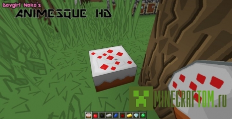 Ресурс-пак Animesque HD для Minecraft 1.8 Ресурс-пак Animesque HD для Minecraft 1.8