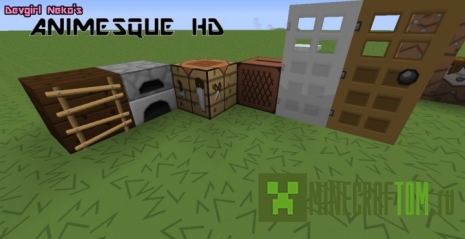 Ресурс-пак Animesque HD для Minecraft 1.8 Ресурс-пак Animesque HD для Minecraft 1.8