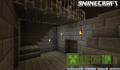 Карта Escape from Your mind (Сбеги от своего разума) Minecraft 1.7.10 Карта Escape from Your mind (Сбеги от своего разума) Minecraft 1.7.10