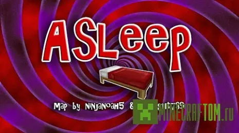Карта Asleep Adventure (Спящий) Minecraft 1.8