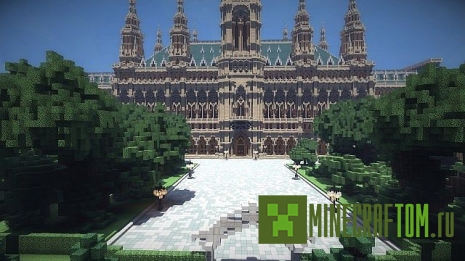 Карта замка Courtmere Palace (Дворец Courtmere) Minecraft