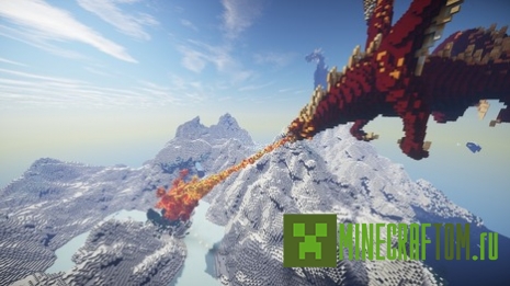 Карта Hypelia Castle Evil (Злой замок Хипелия) для Minecraft 1.7.10/1.8