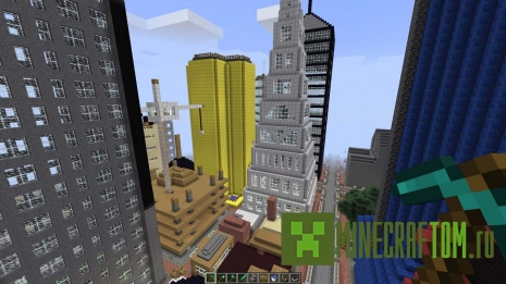Карта Metropolis (Метрополис) для Майнкрафт