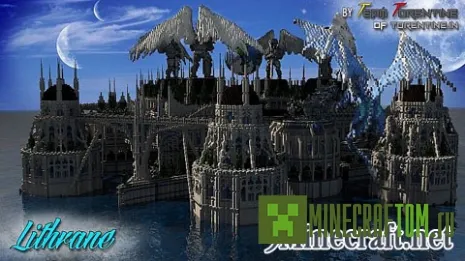 Карта Lithrane Map игры Майнкрафт