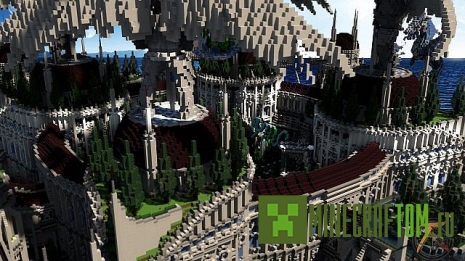 Карта Lithrane Map игры Майнкрафт