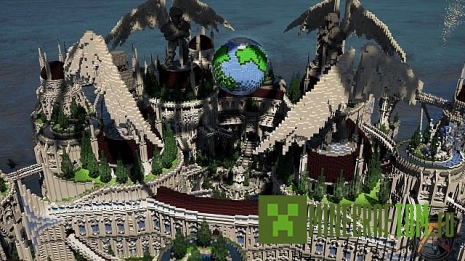 Карта Lithrane Map игры Майнкрафт