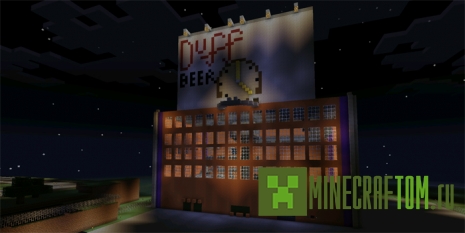 The Simpsons Adventure карта (Приключения Симпсонов)