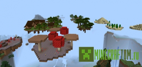 Карта Cloud Quest (Квест на облаке) MCPE Карта Cloud Quest (Квест на облаке) MCPE