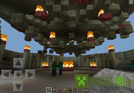 Карта Dungeon Death (Подземелье смерти) для Майнкрафт PE