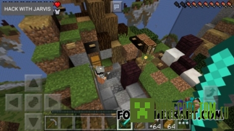 Чит Jarvis hack версии 0.13.0 для MCPE