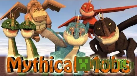 Мод Mythical Creatures (Мифические существа) для Minecraft 1.7.10 Мод Mythical Creatures (Мифические существа) для Minecraft 1.7.10