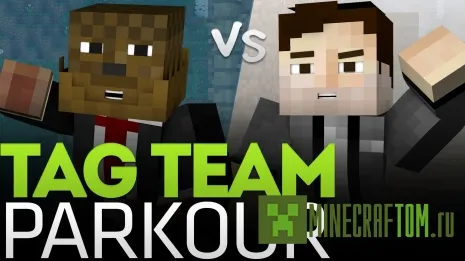 Карта Tag Team (Значок команды) Minecraft