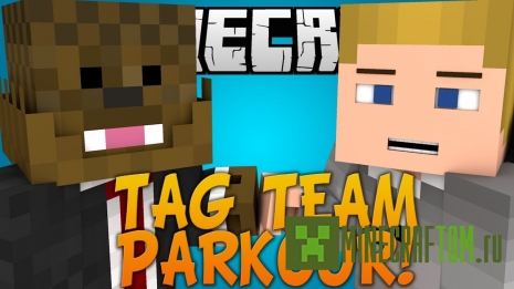Карта Tag Team (Значок команды) Minecraft
