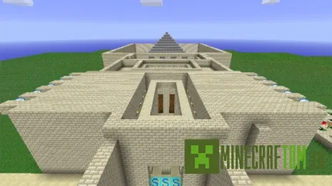 Карта EGYPT zombie (Египетские зомби) игры Minecraft