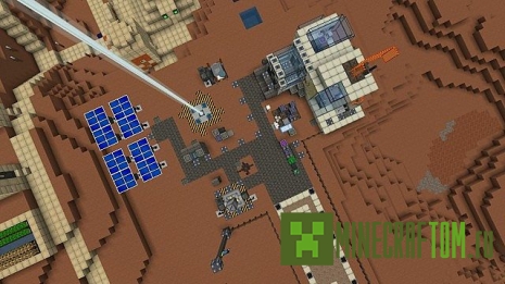 Карта Mars Base (База на Марсе) для Майнкрафт