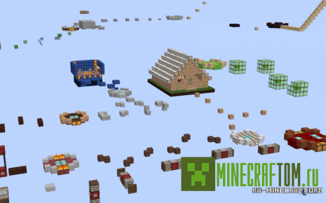 Drift Parkour карта (Дрифтовый паркур) игры Minecraft