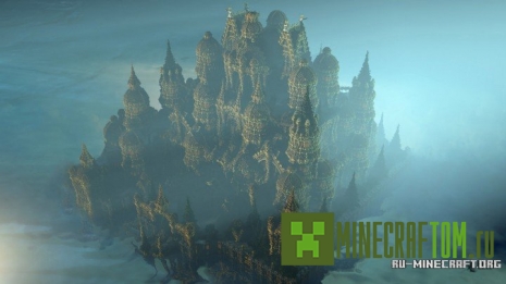 Карта Temple of Blohokaya (Храм Blohokaya) игры Майнкрафт