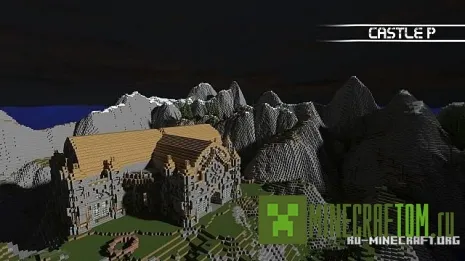 Карта Castle P (Замок П) игры Майнкрафт Карта Castle P (Замок П) игры Майнкрафт