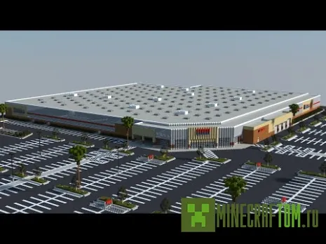 Карта Costco Wholesale (Торговый центр Costco) для Minecraft Карта Costco Wholesale (Торговый центр Costco) для Minecraft