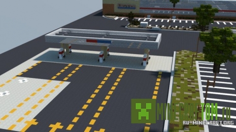 Карта Costco Wholesale (Торговый центр Costco) для Minecraft Карта Costco Wholesale (Торговый центр Costco) для Minecraft