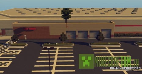 Карта Costco Wholesale (Торговый центр Costco) для Minecraft Карта Costco Wholesale (Торговый центр Costco) для Minecraft