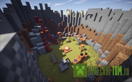 Карта Insert The Cube (Внутри куба) Майнкрафт Карта Insert The Cube (Внутри куба) Майнкрафт