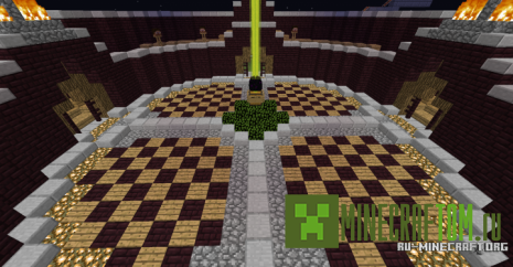 Карта Pat`N`Jen Land игры Майнкрафт