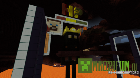 Карта Dimention Chambers (Величина камеры) для игры Майнкрафт