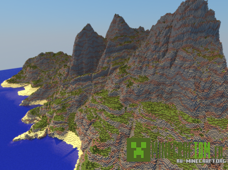 Карта Another Island (Другой остров) Майнкрафт