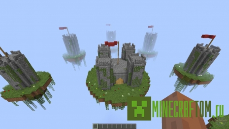 Карта Castle - Minecraft SkyWars (Замок - Небесные войны)