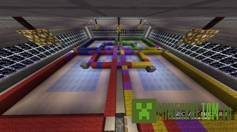 The Puzzle Rings карта (Кольца пазла) игры Майнкрафт