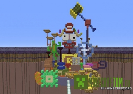 Rileys Mind карта (Разум Райли) игры Minecraft