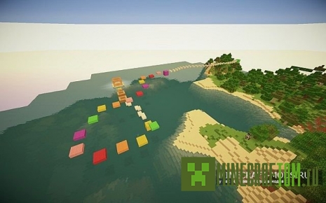 Awesome mega parkour карта (Неимоверный мега паркур)