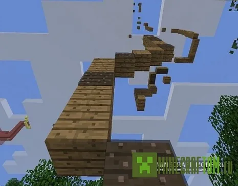 Карта Skymine Parkour (Небесный паркур) игры Minecraft Карта Skymine Parkour (Небесный паркур) игры Minecraft